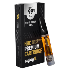 Eighty8 premium HHC cartridge 1ml - Super Silver Haze