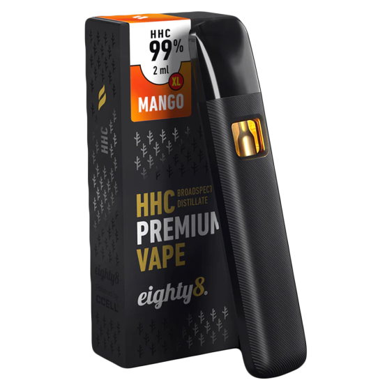 Eighty8 HHC Vape 0,5ml - 2ml 99% HHC | Mango