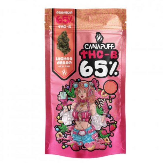 Canapuff 65% THC-B Flower | Lychee Dream