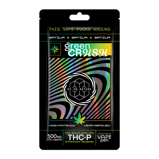 Hi on Nature THC-P Vape 10%THC-P  0,5ml | Green Crush