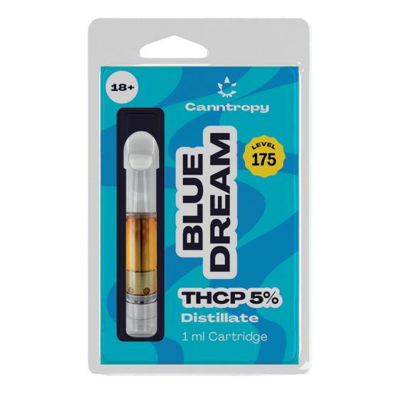 Canntropy THC-P cartridge 1ml 5% THC-P  90% CBD | Blue Dream