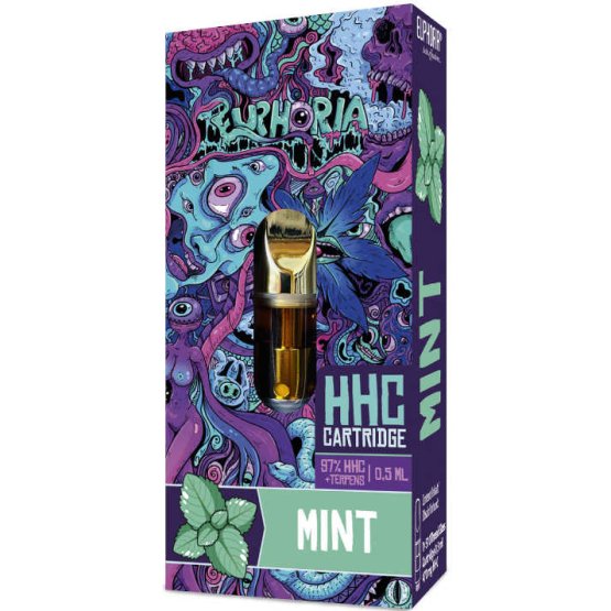 Euphoria HHC cartridge 0,5ml 97% HHC - Mint