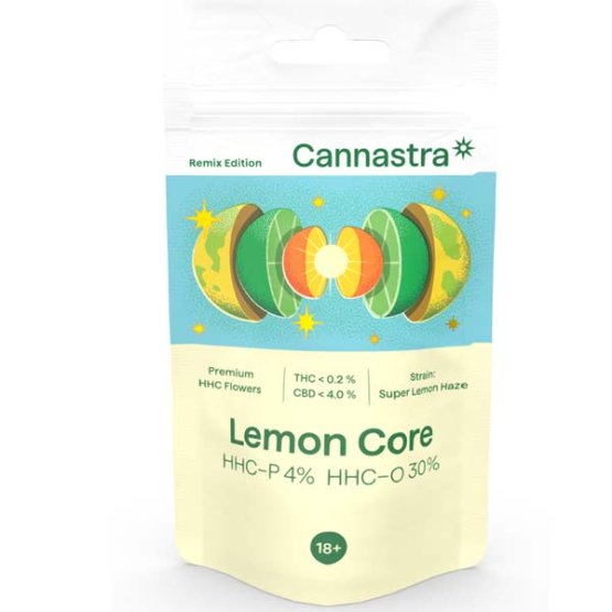 Cannastra HHC-P-O Flower 4% HHC-P - 30% HHC-O | Lemon Core