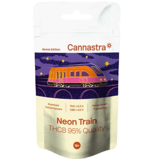 Cannastra 95% Quality THC-B Flower | Neon Train