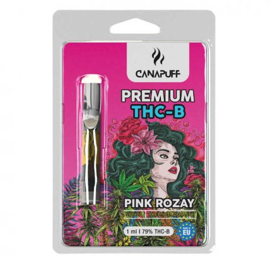 Canapuff 79% THC-B Cartridge 1ml | Pink Rozay