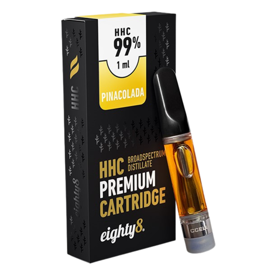 Eighty8 premium HHC cartridge 1ml - Pina Colada