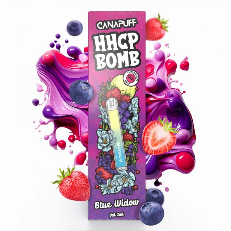 Canapuff HHC-P Bomb Vape 2ml - 800mg |  Blue Widow