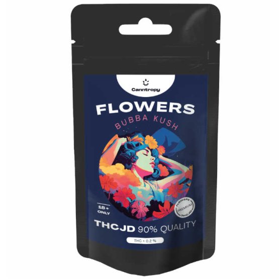 Canntropy THC-JD Flower  90% Quality | Bubba Kush