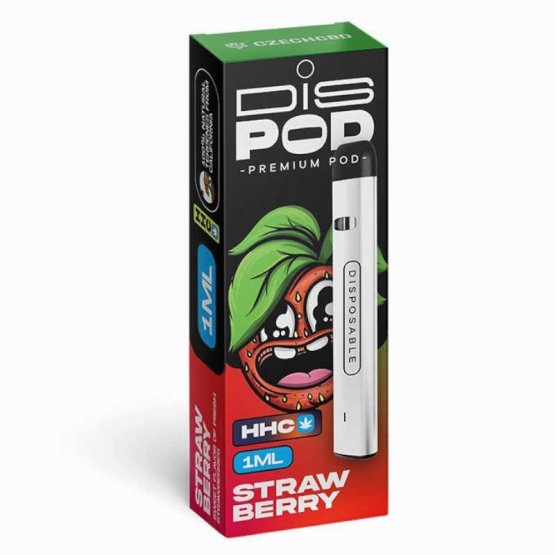 HHC Vape premium disPOD 1ml | Strawberry