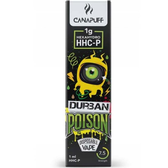 Canapuff HHC-P Vape 1ml - 96% HHC-P |  Durban Poison