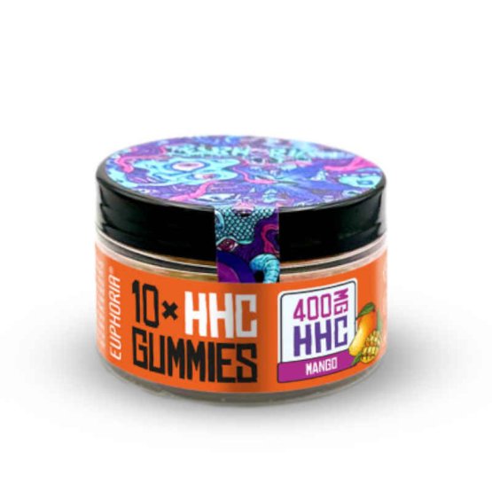 Euphoria HHC Gummies 10 x 40mg | Mango