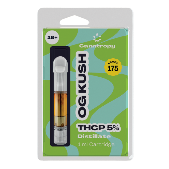 Canntropy THC-P cartridge 1ml 5% THC-P  90% CBD | OG Kush
