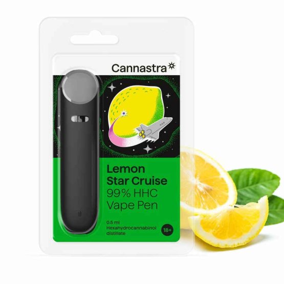 Cannastra HHC  Vape 0,5ml 99% HHC | Lemon Star Cruise