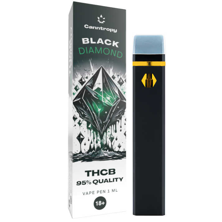 Canntropy 95% THC-B Vape 1ml - | Black Diamond