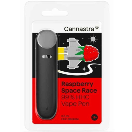 Cannastra HHC  Vape 0,5ml 99% HHC | Raspberry Space Race