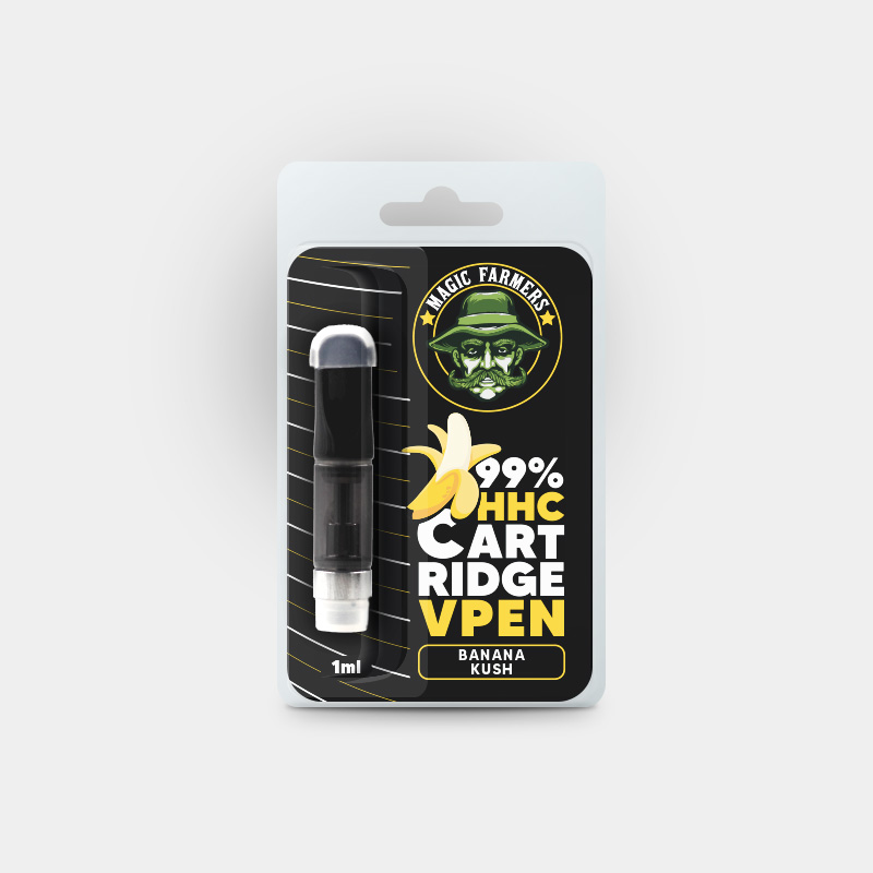 Magic Farmers HHC cartridge 1ml 99% HHC - Banana Kush