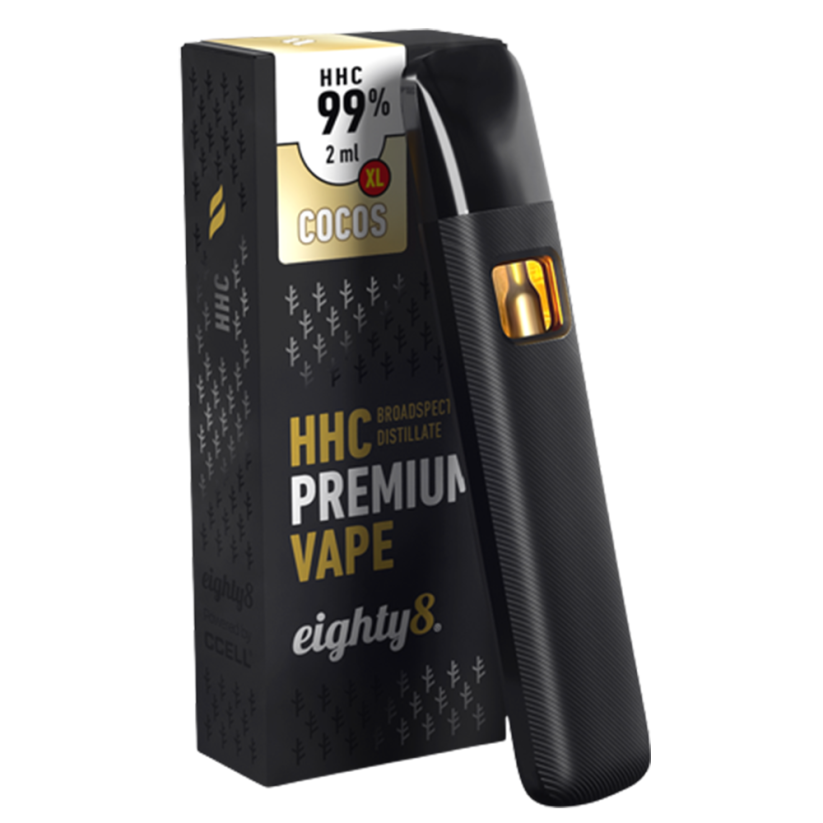 Eighty8 HHC Vape 0,5ml - 2ml 99% HHC | Cocos