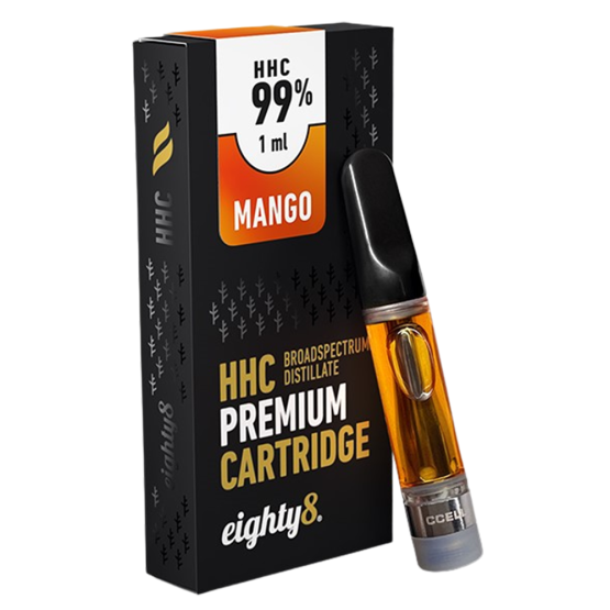 Eighty8 premium HHC cartridge 1ml - Mango