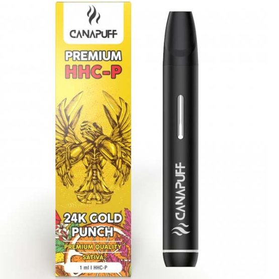 Canapuff HHC-P Vape 1ml - 96% HHC-P |  24K Gold Punch