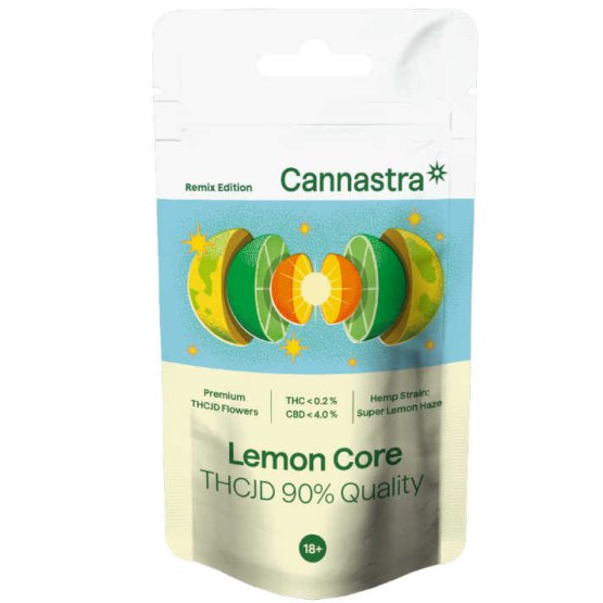 Cannastra - 90% Quality THC-JD Flower - Lemon Core