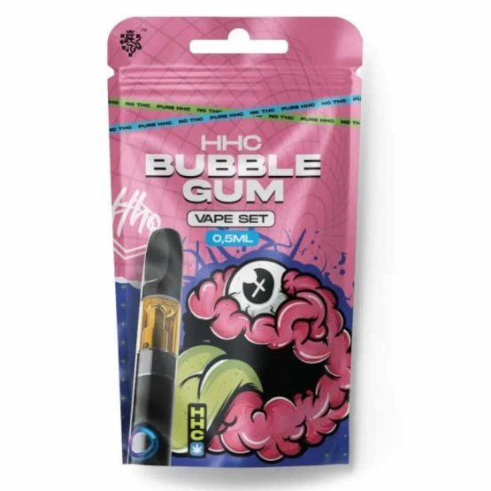 HHC  Vape set 0,5ml | Bubble Gum