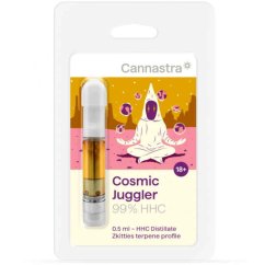 Cannastra HHC cartridge 0,5ml - 1ml 94% HHC - Cosmic Juggler (Zkittlez)