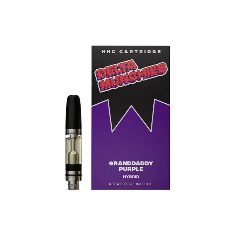 Delta Munchies HHC cartridge 1ml - Granddaddy Purple