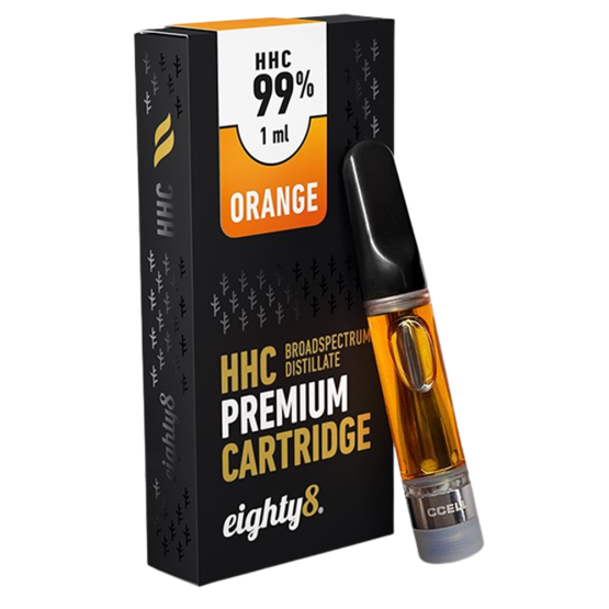Eighty8 premium HHC cartridge 1ml - Orange