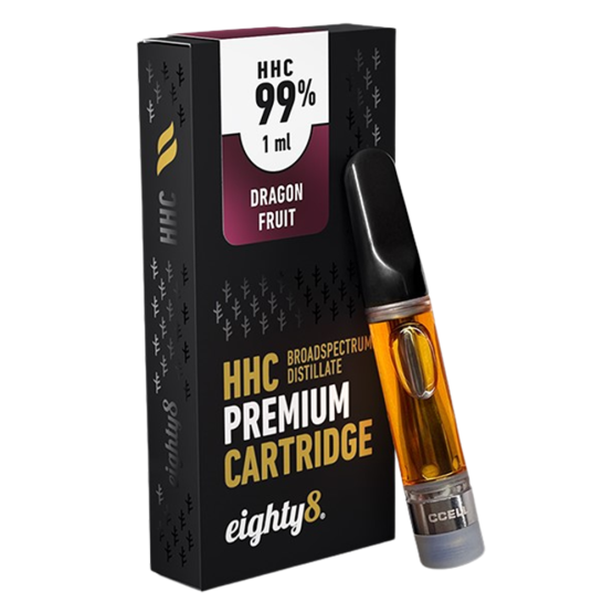 Eighty8 premium HHC cartridge 1ml - Dragon Fruit