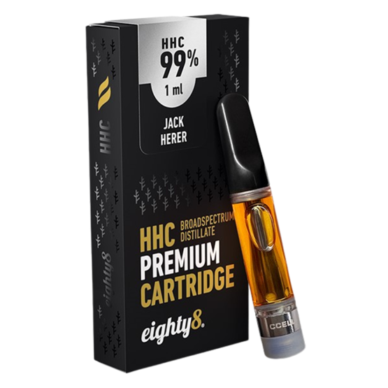 Eighty8 premium HHC cartridge 1ml - Jack Herer