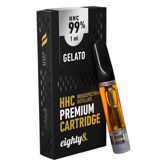 Eighty8 premium HHC cartridge 1ml - Gelato