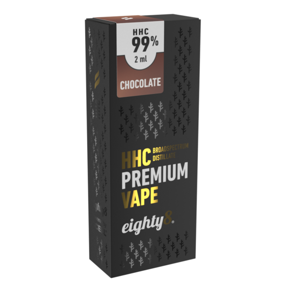 Eighty8 HHC Vape 0,5ml - 2ml 99% HHC | Chocolate