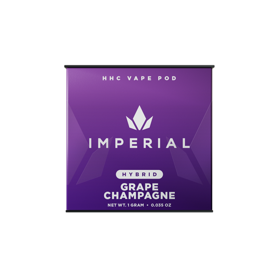 Imperial HHC Vape POD 1ml - 1000mg HHC - Grape Champagne