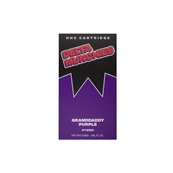 Delta Munchies HHC cartridge 1ml - Granddaddy Purple
