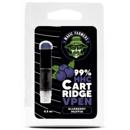 Magic Farmers HHC cartridge 0,5ml 99% HHC - Blueberry Muffin